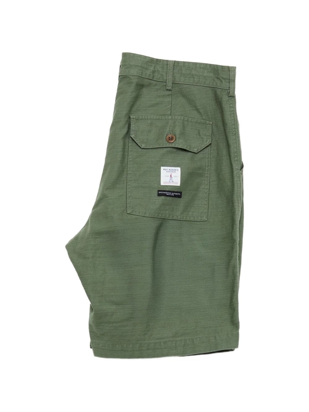 patch-pocket cotton shorts