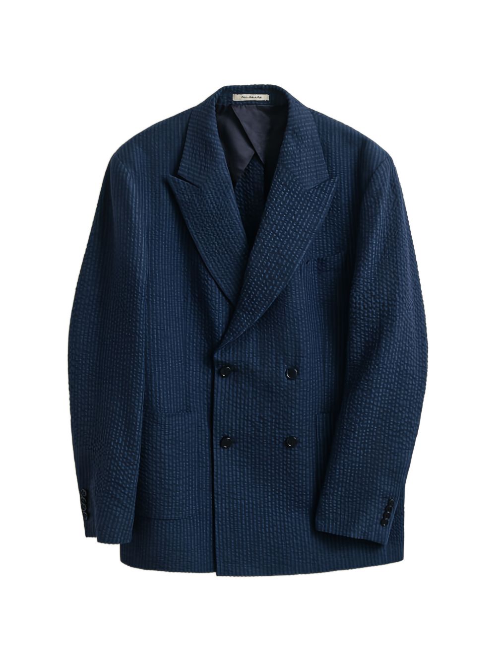 double-breasted blazer