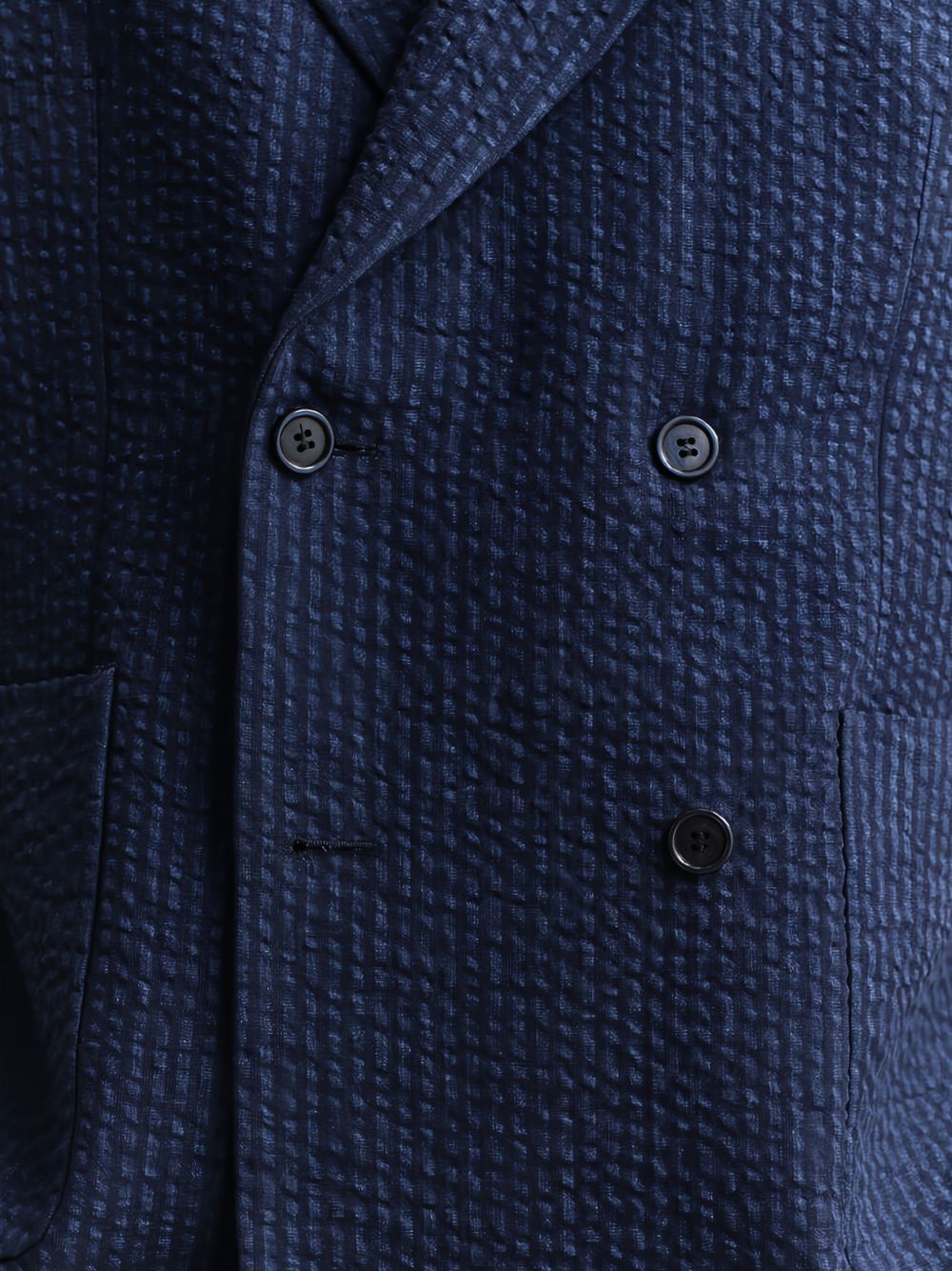 double-breasted blazer