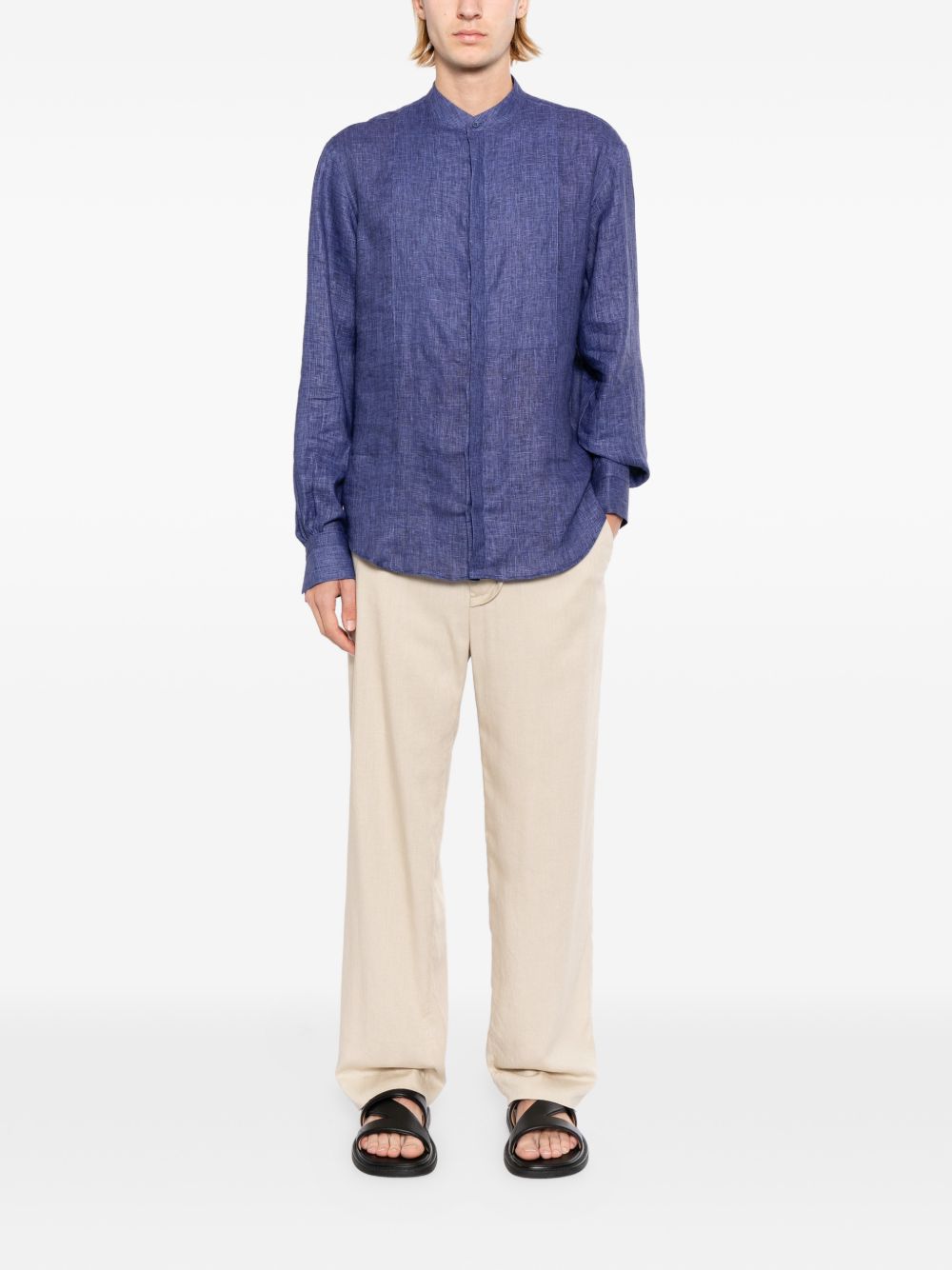 Nocturne linen shirt