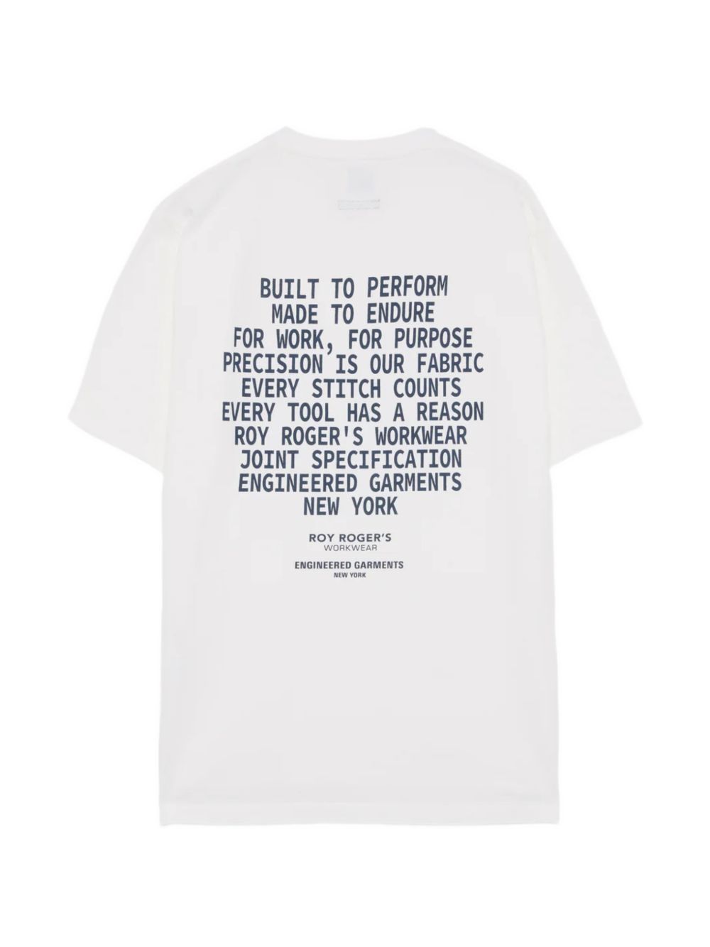 logo-print pocket T-shirt