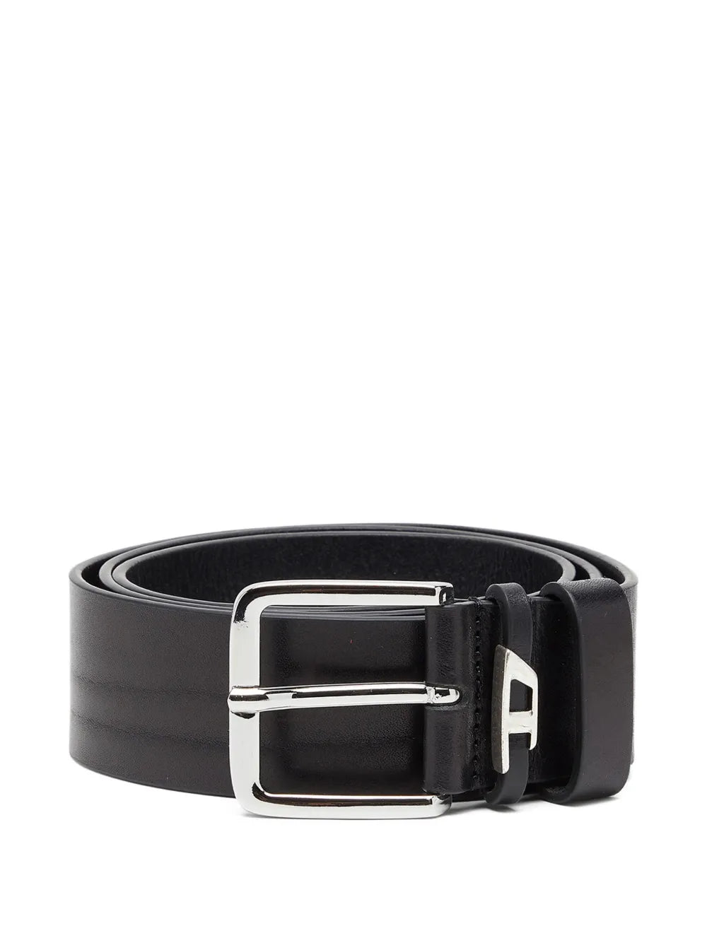 4 cm crinkle leather belt