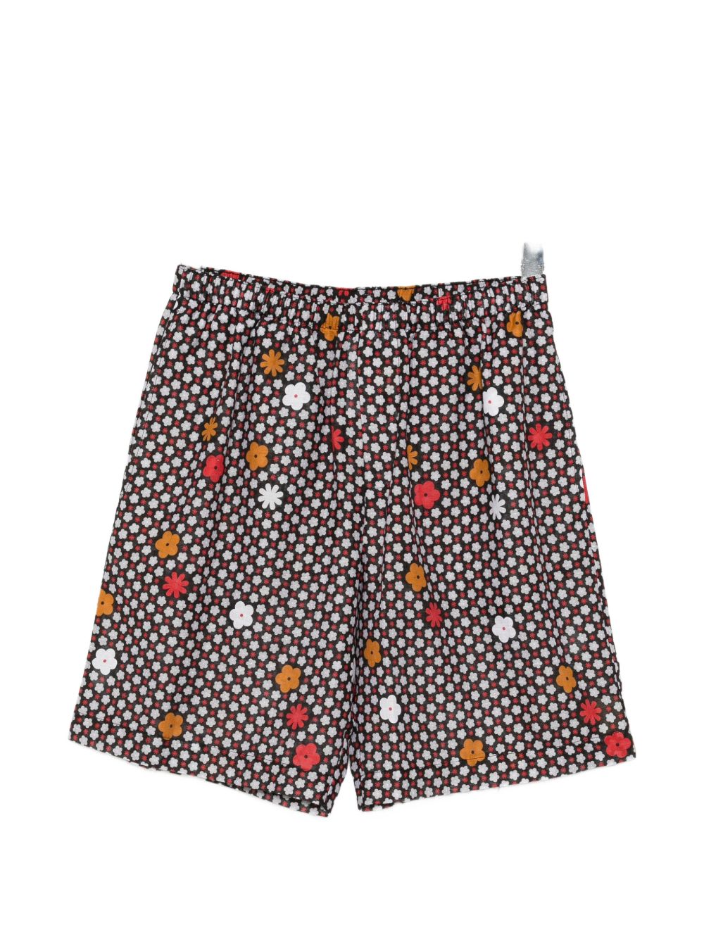 floral-print shorts