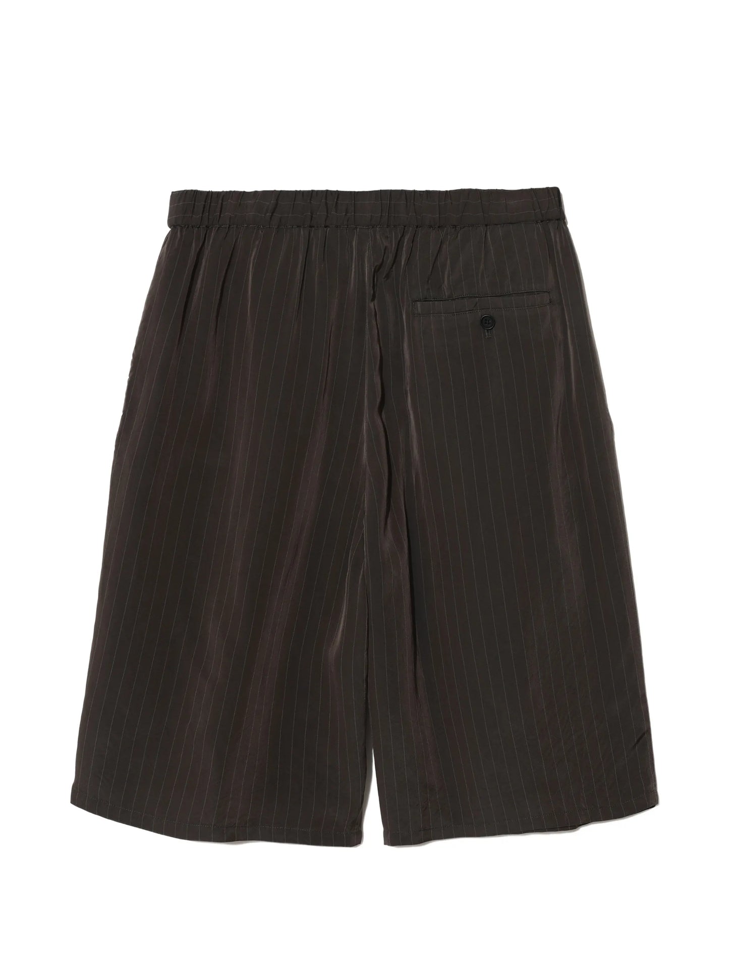 Pinstripe Logo-Embroidered Shorts
