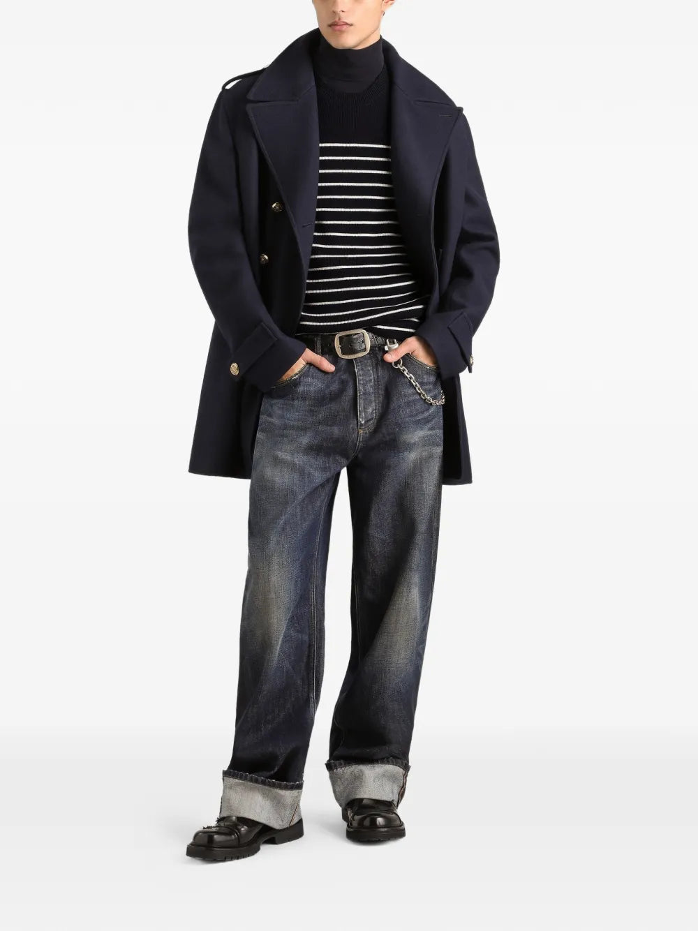 virgin wool pullover