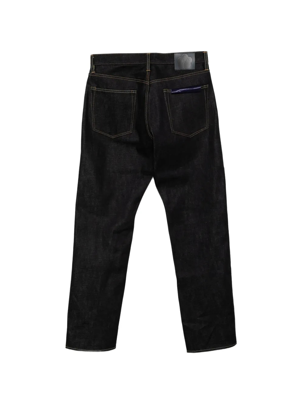standard straight-leg jeans