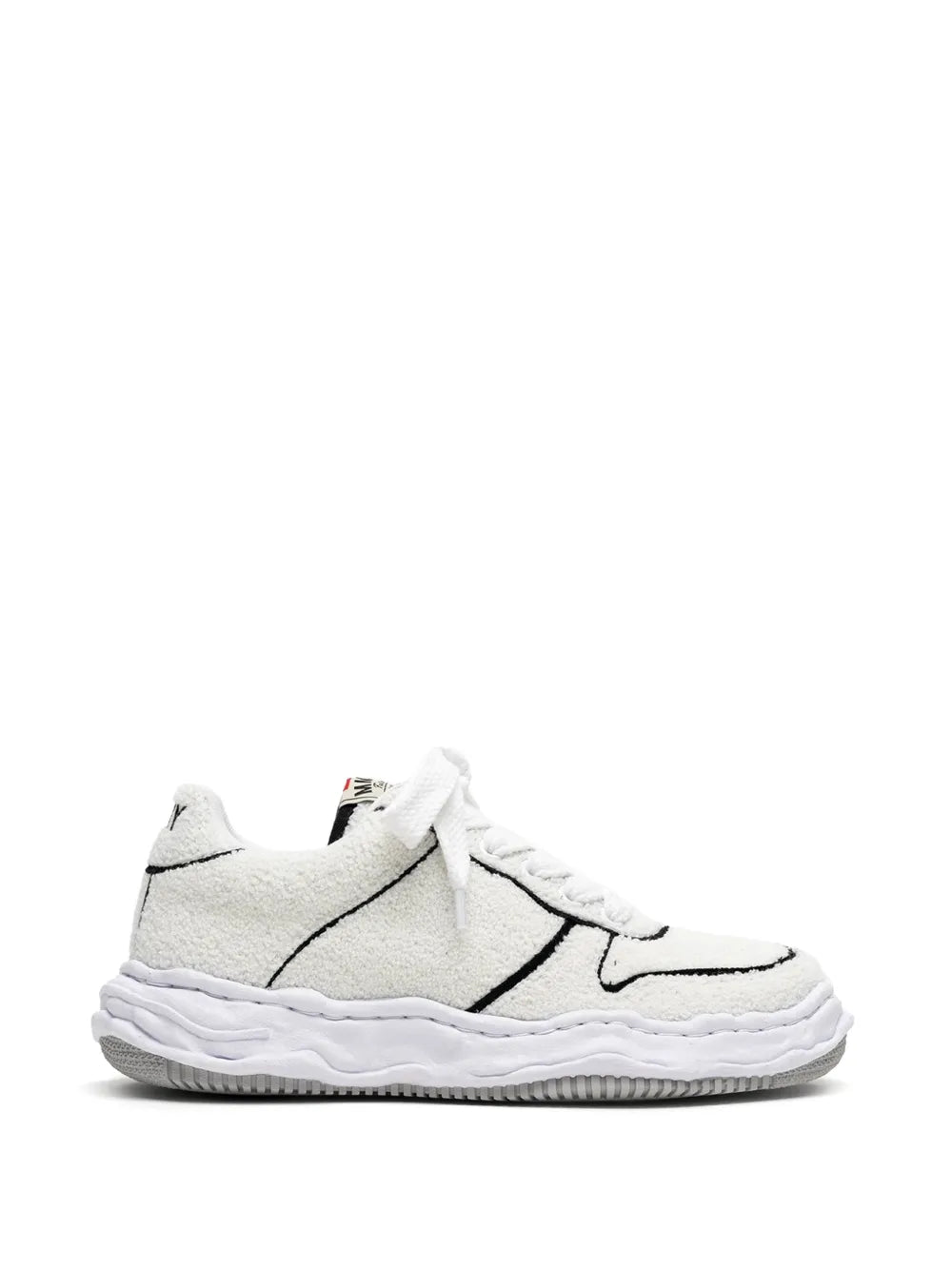 Wayne Bouclé-Knit Chunky-Sole Sneakers
