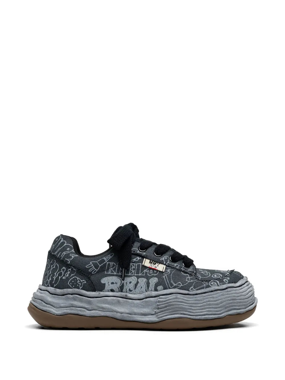 Oliver Og Graffiti-Print Chunky Sneakers