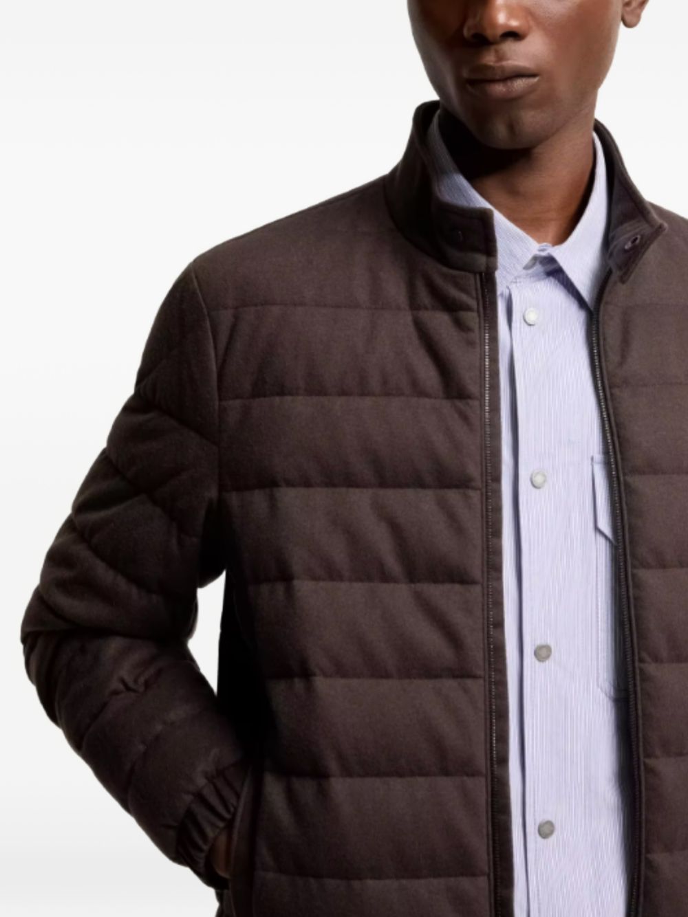Luray quilted zip-up jacket