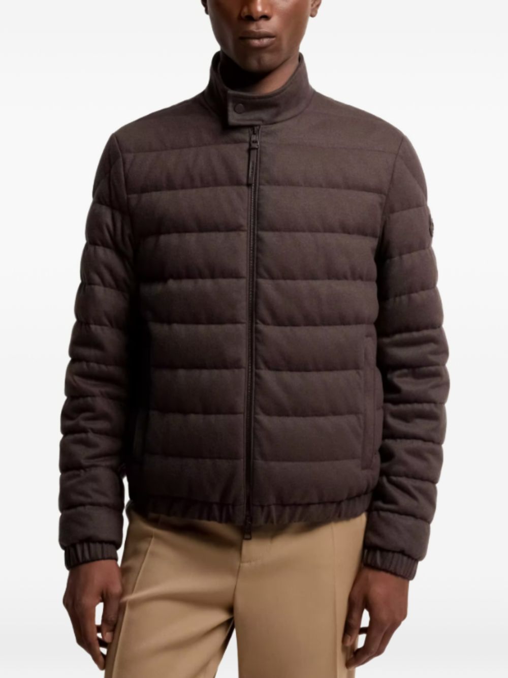 Luray quilted zip-up jacket