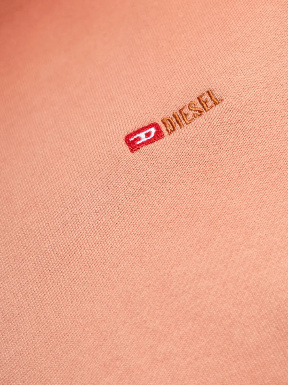 gradient-effect logo-embroidered sweater