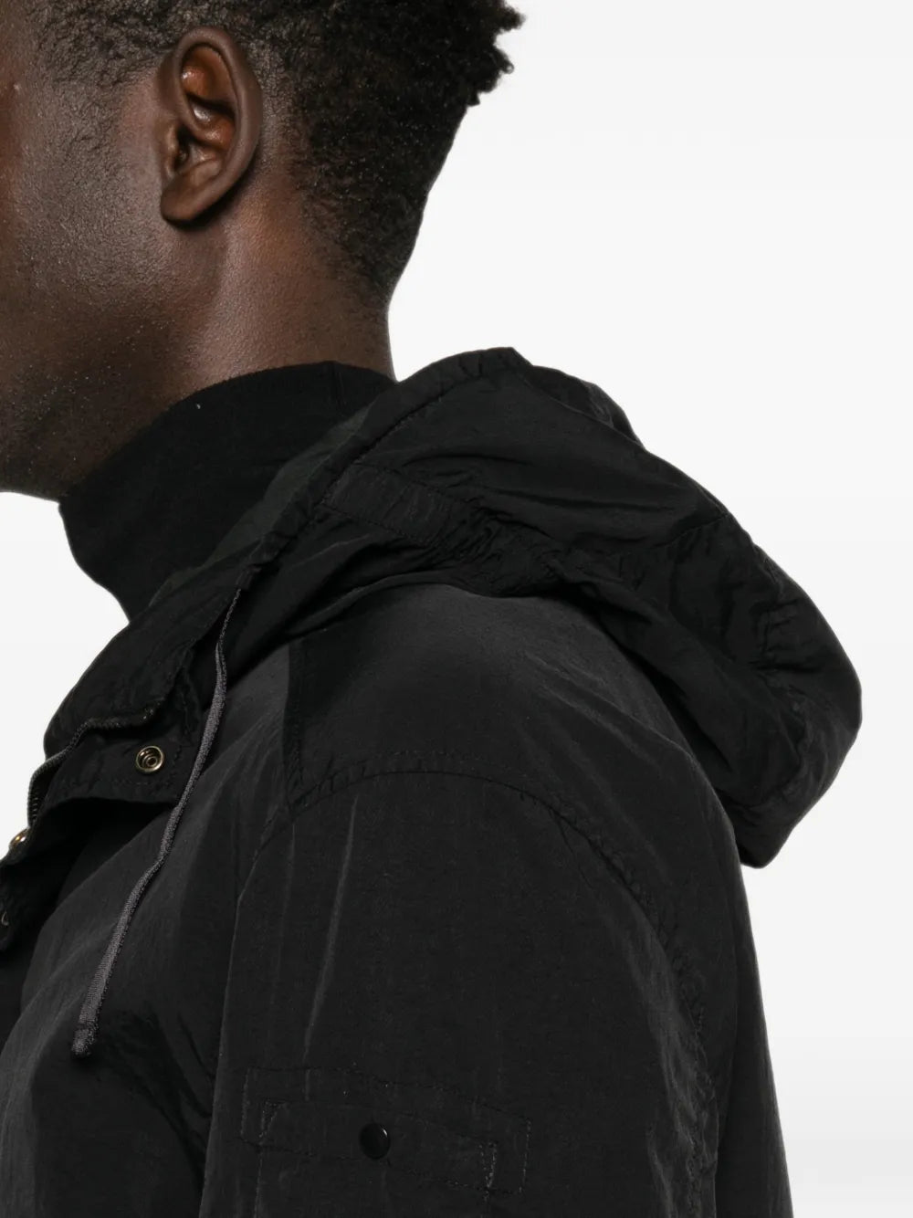 Lens hooded jacket