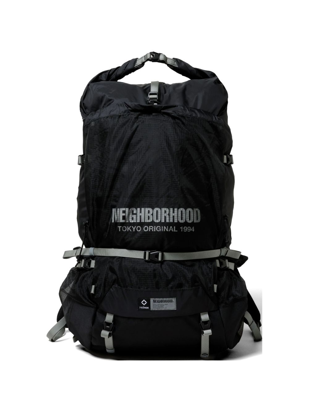 logo-print backpack
