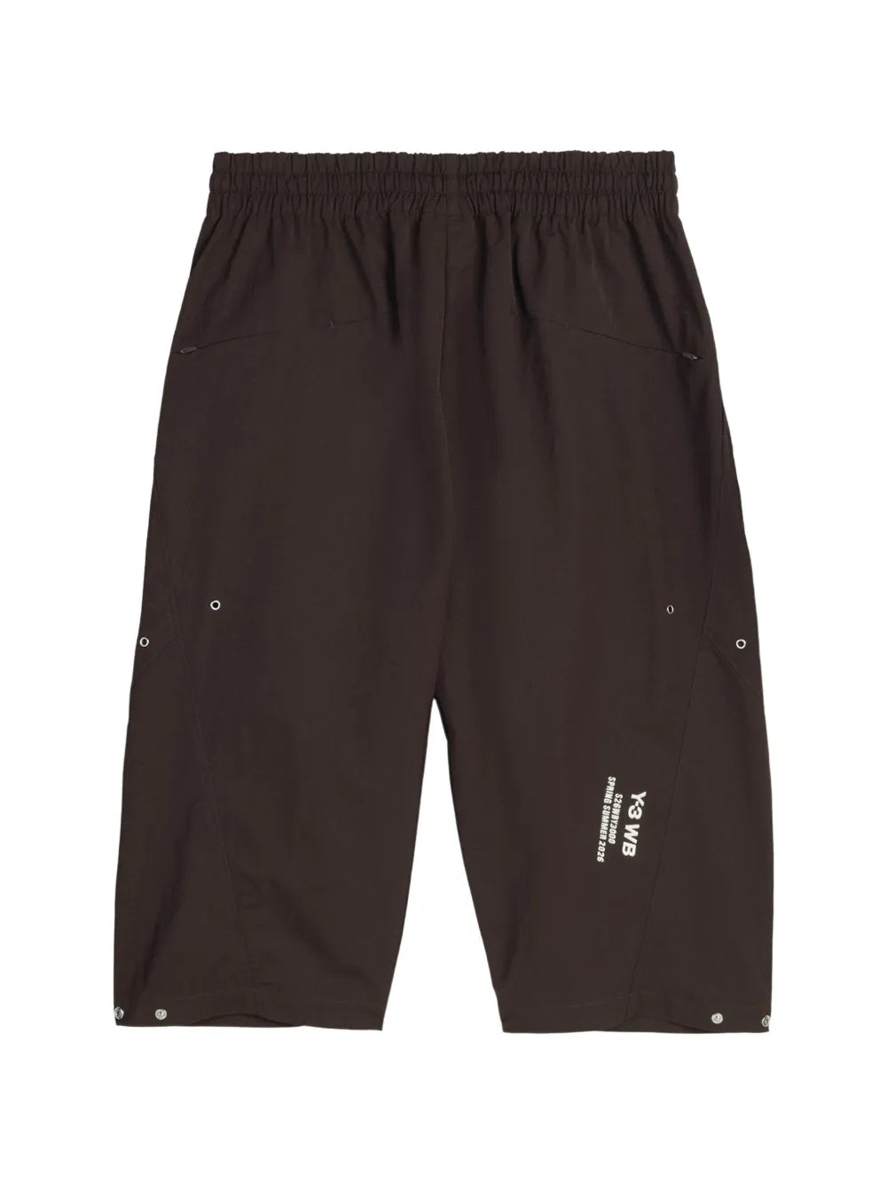 X Wales Bonner Drawstring Logo-Embroidery Shorts