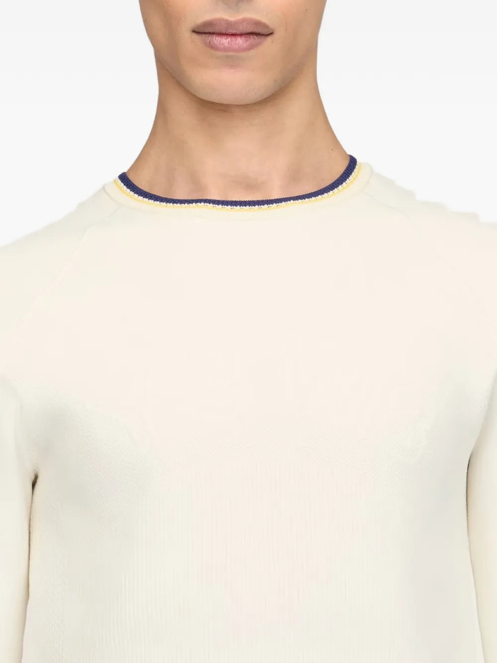 x Wales Bonner raglan-sleeve sweater