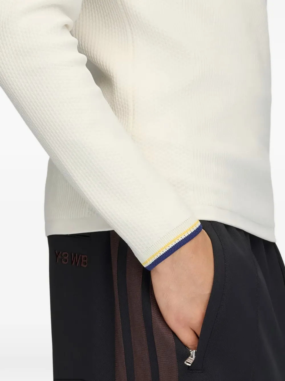 x Wales Bonner raglan-sleeve sweater