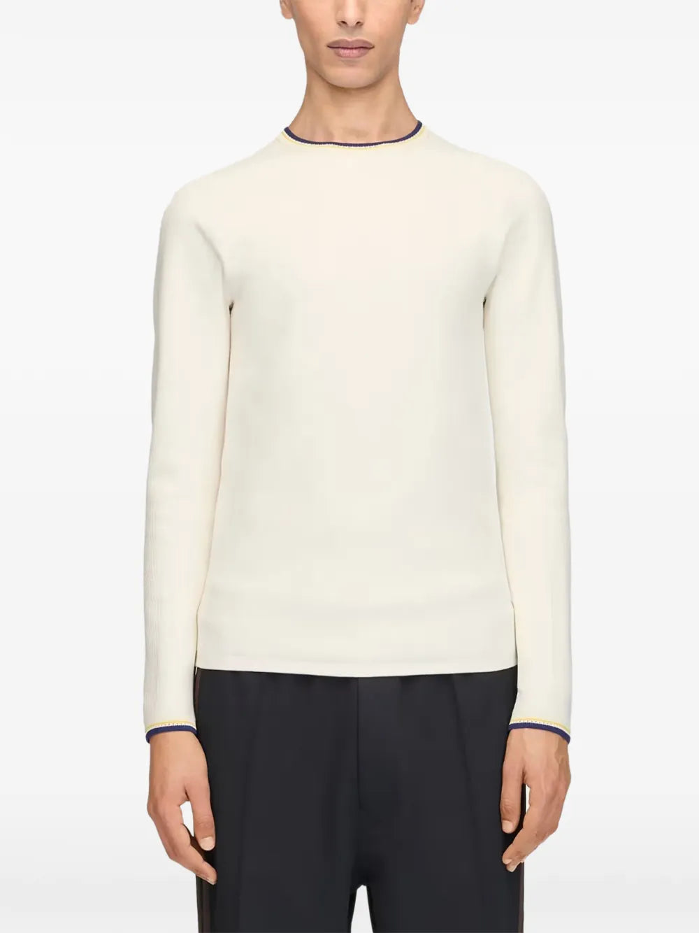 x Wales Bonner raglan-sleeve sweater