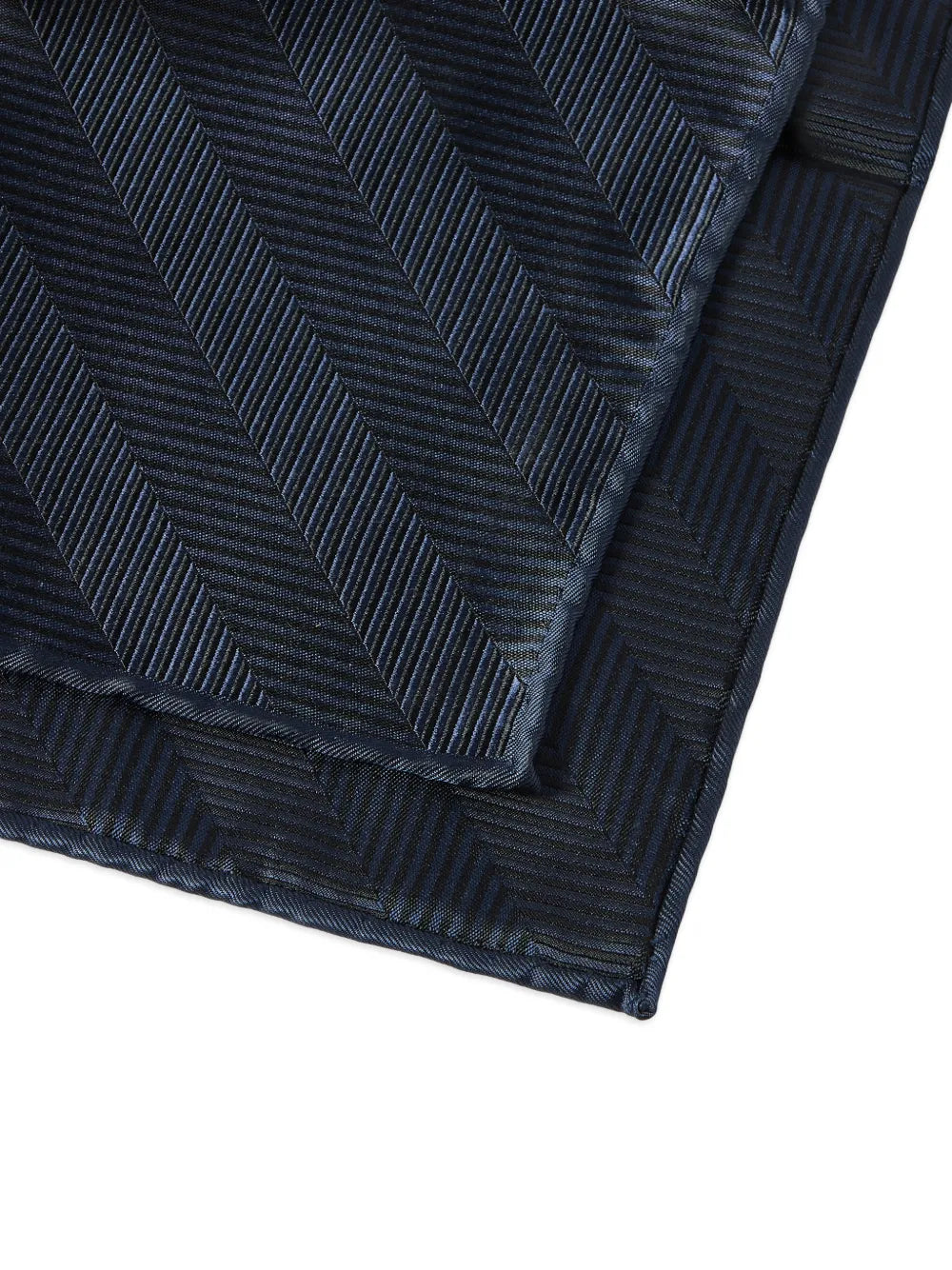 silk chevron pocket square