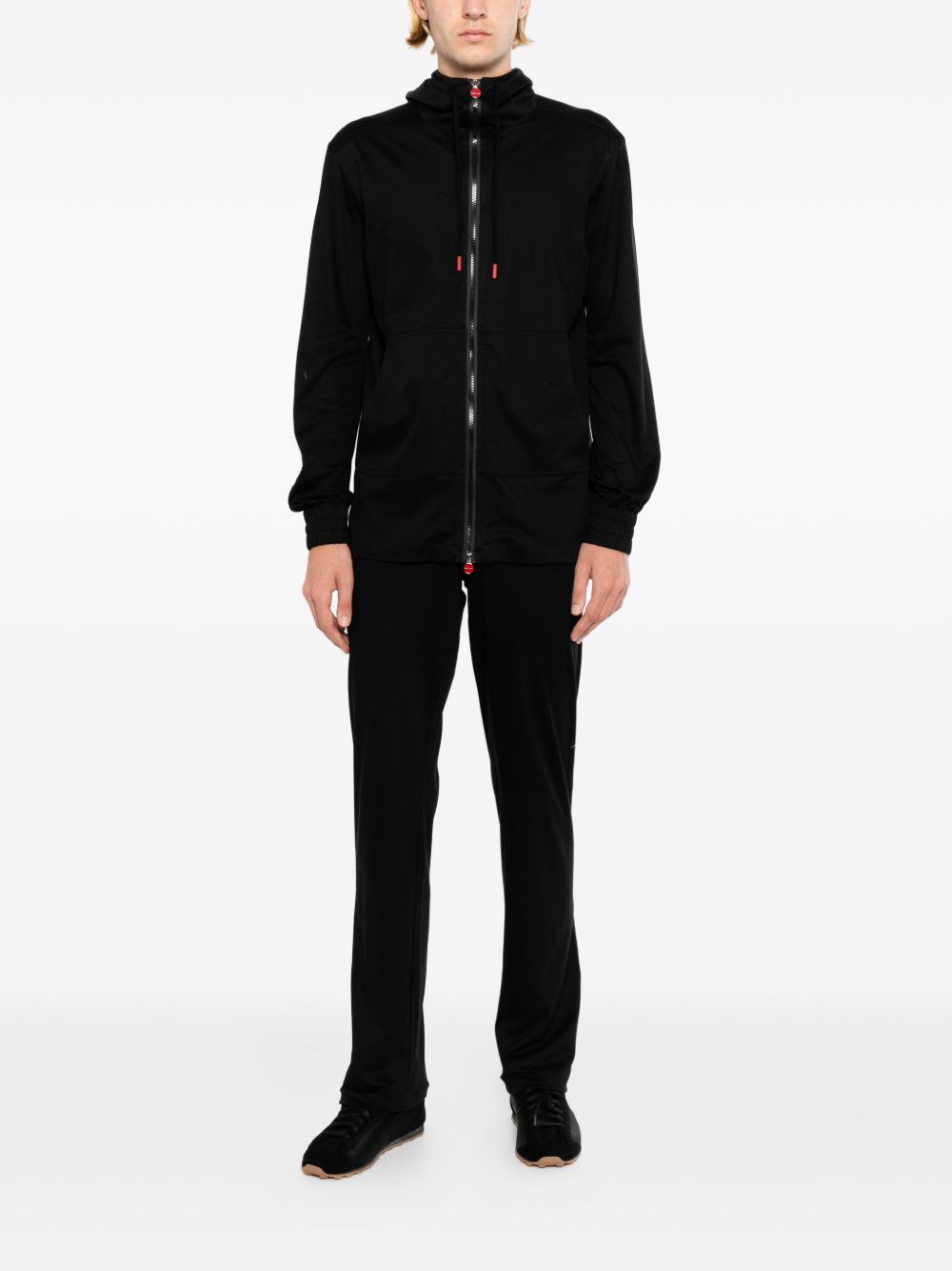 zip-up hooded track set