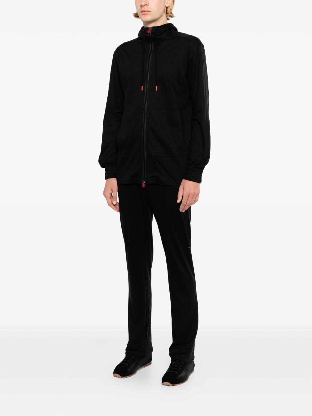 zip-up hooded track set