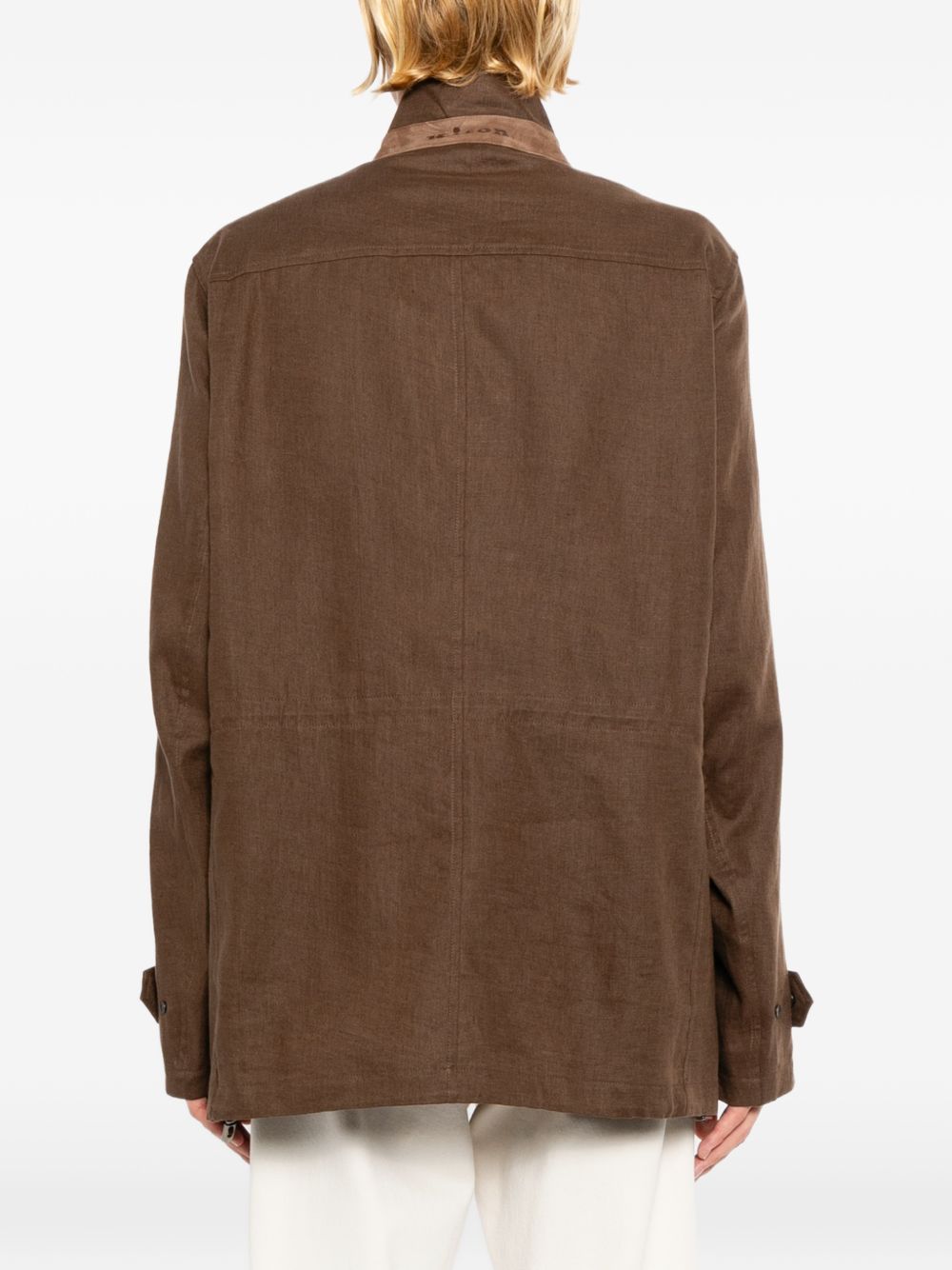 chest pockets military  jacket