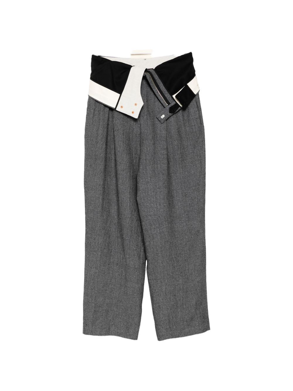 two waists trousers