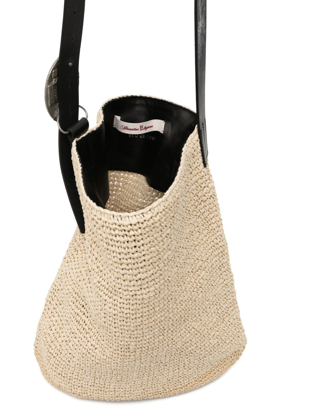 woven paper yarn tote bag