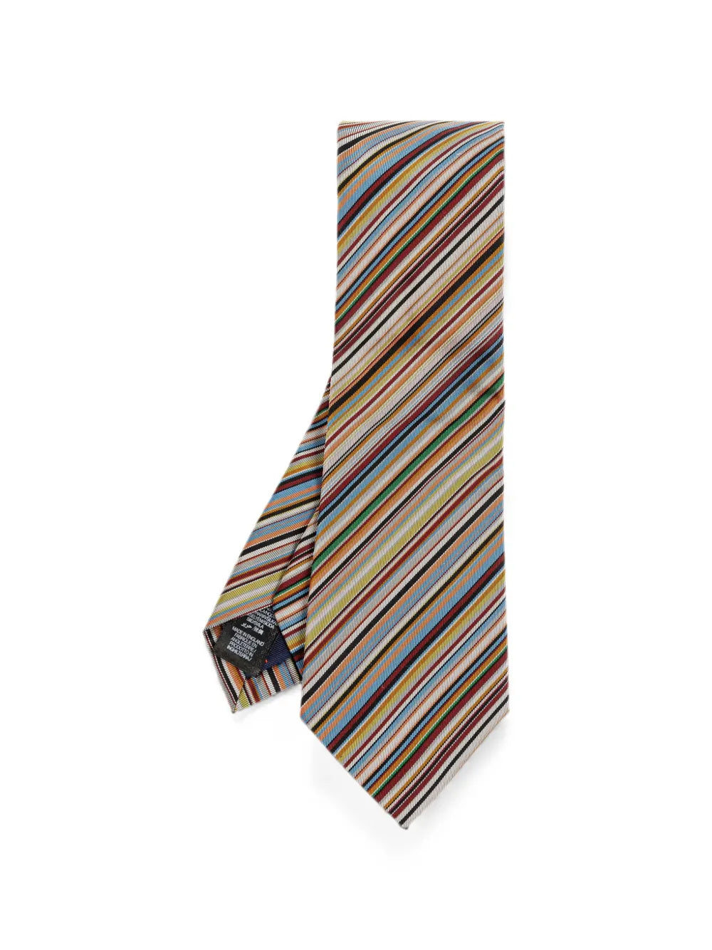 Signature Stripe silk tie