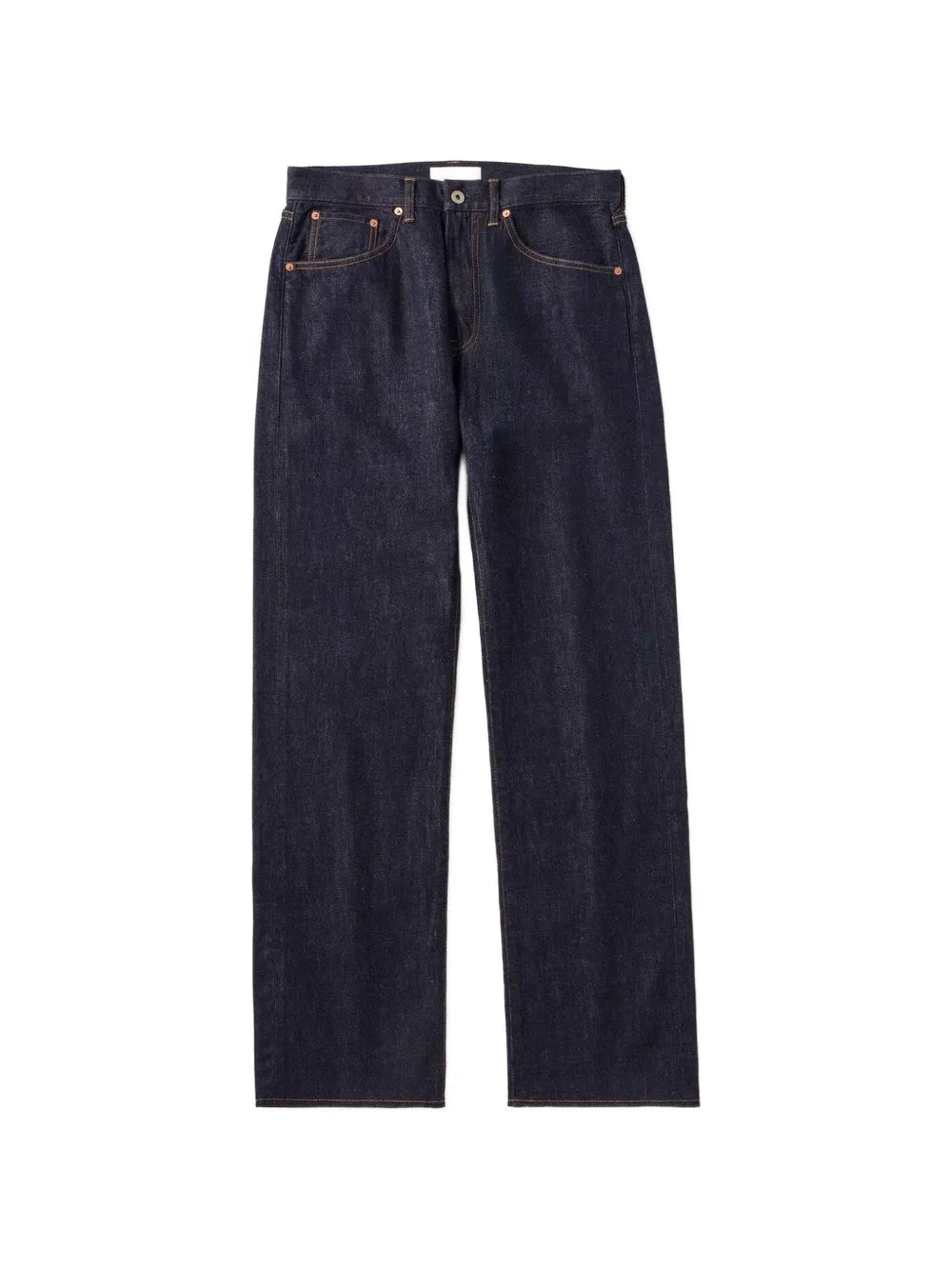 logo-patch wide-leg jeans