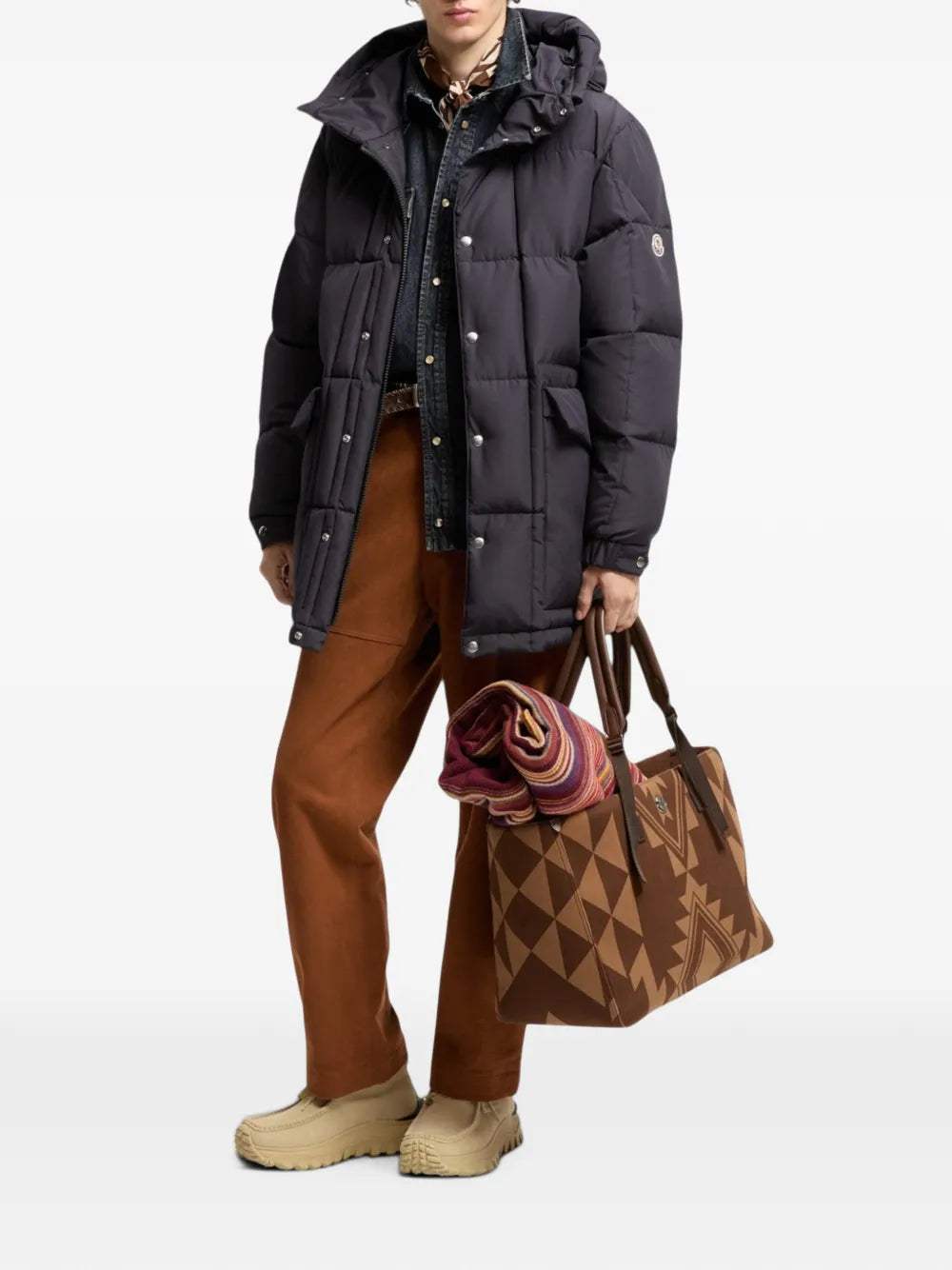 Sylmara quilted hooded coat jacket
