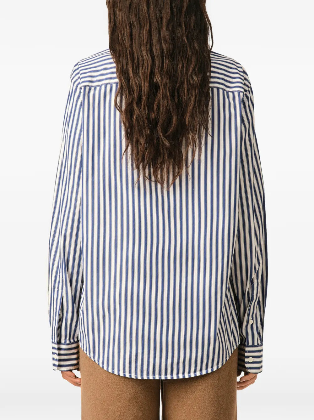 Striped cotton shirt with Ami de Coeur