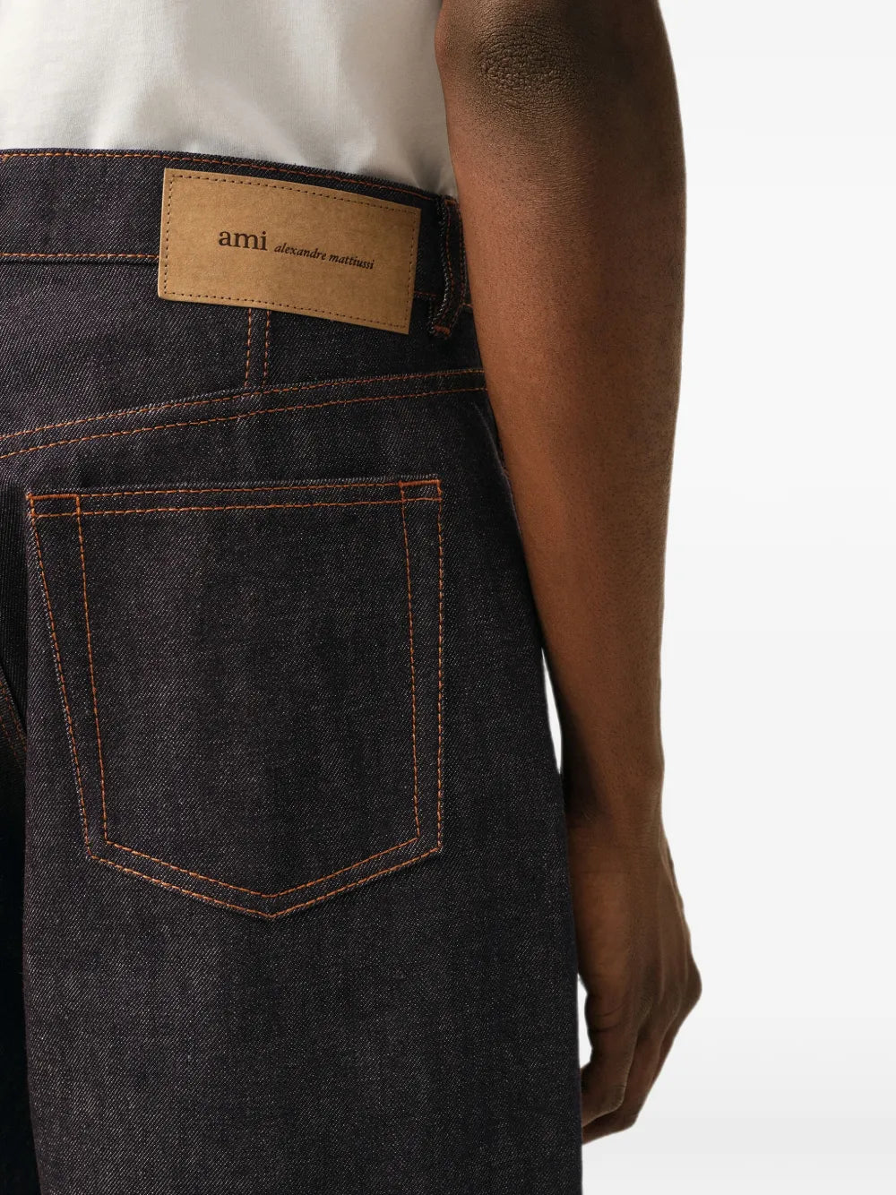 Baggy-fit cotton jeans