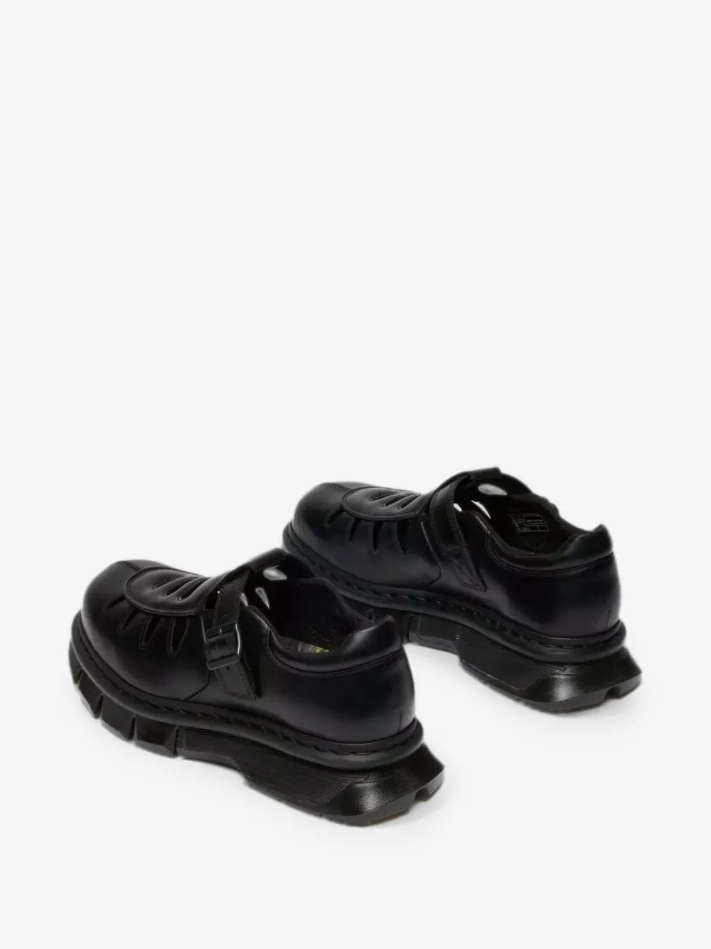 Qubist Fisherman Buckle-Fastening Cut-Out Shoes