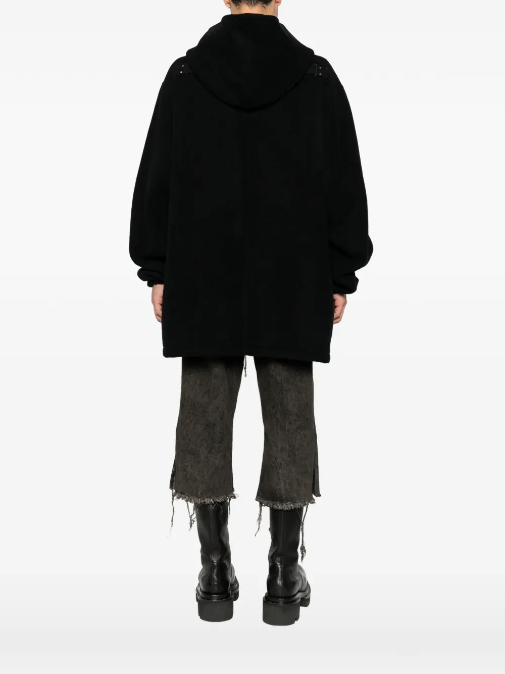 Tower hooded tour JCK in double cashmere