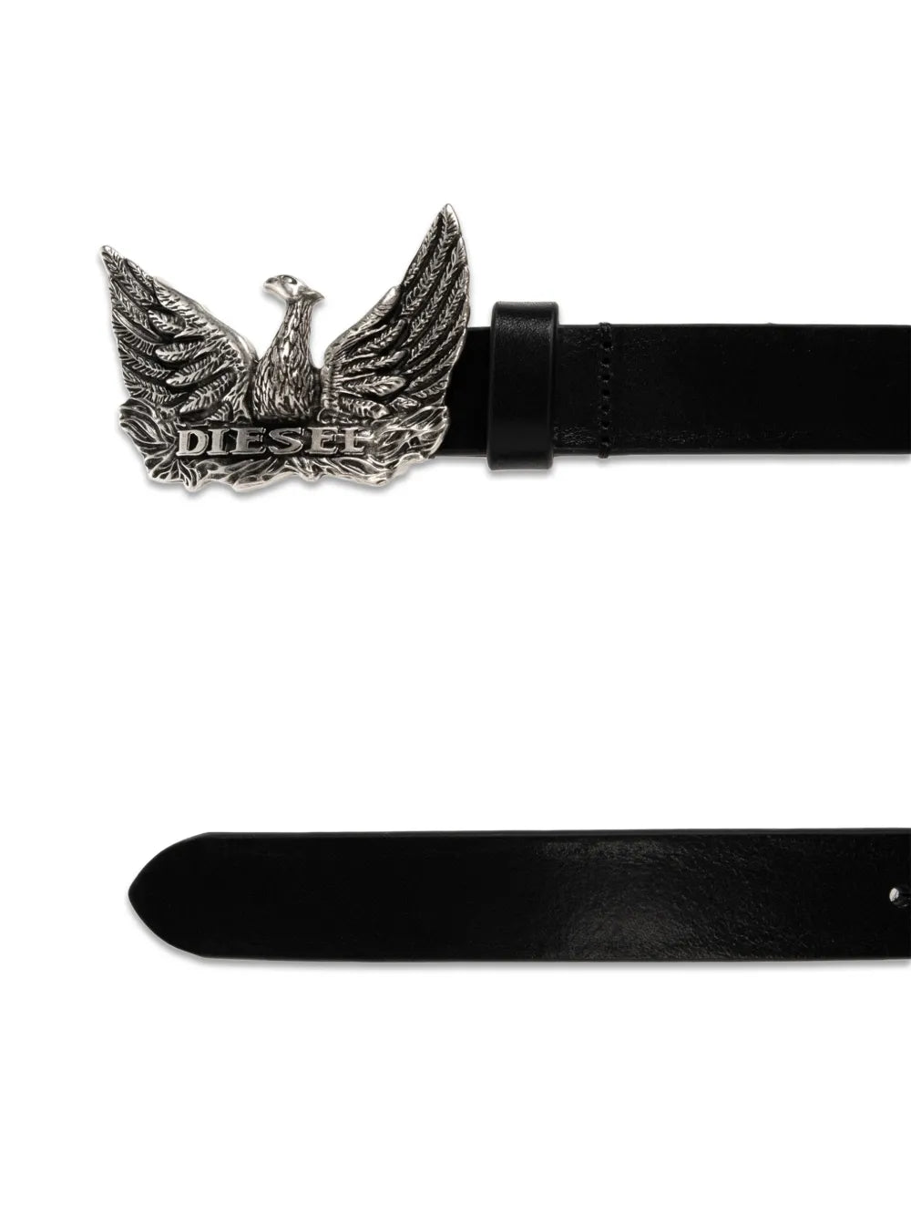 Logo B-Phoenix leather belt