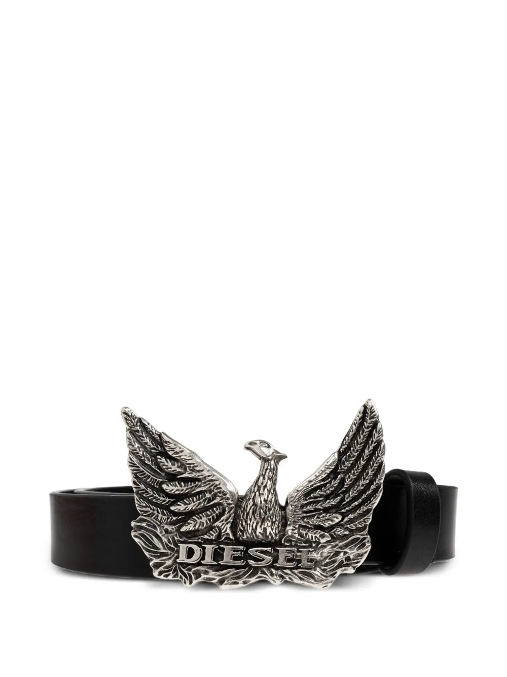 Logo B-Phoenix leather belt