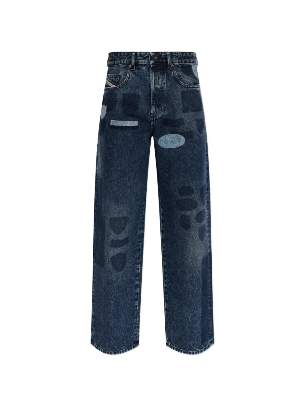 2001 D-Macro-S10 patchwork jeans