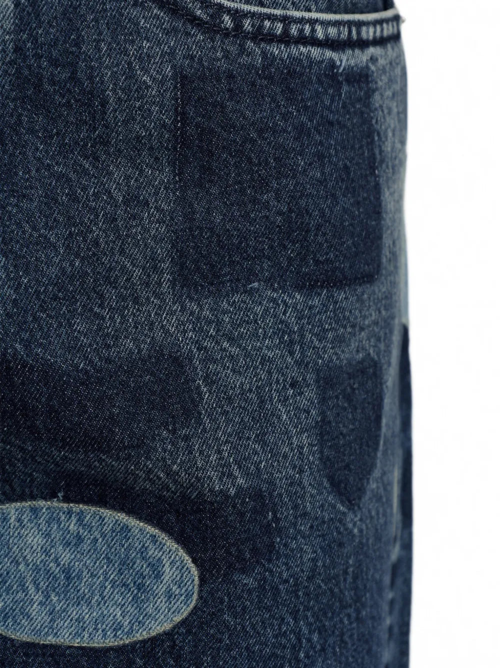 2001 D-Macro-S10 patchwork jeans