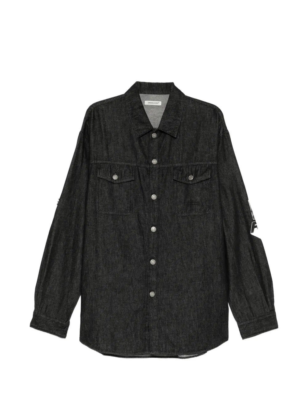 graphic-print shirt