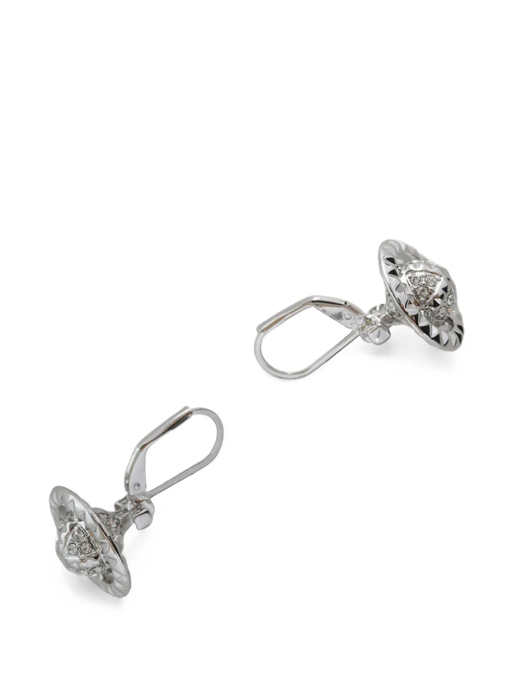 crystal-embellished Orb earrings