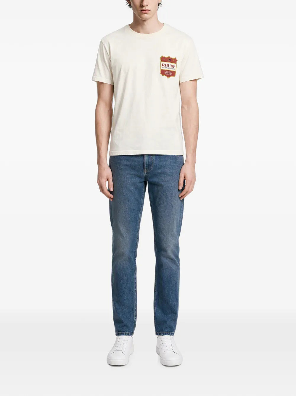 logo-print cotton T-shirt