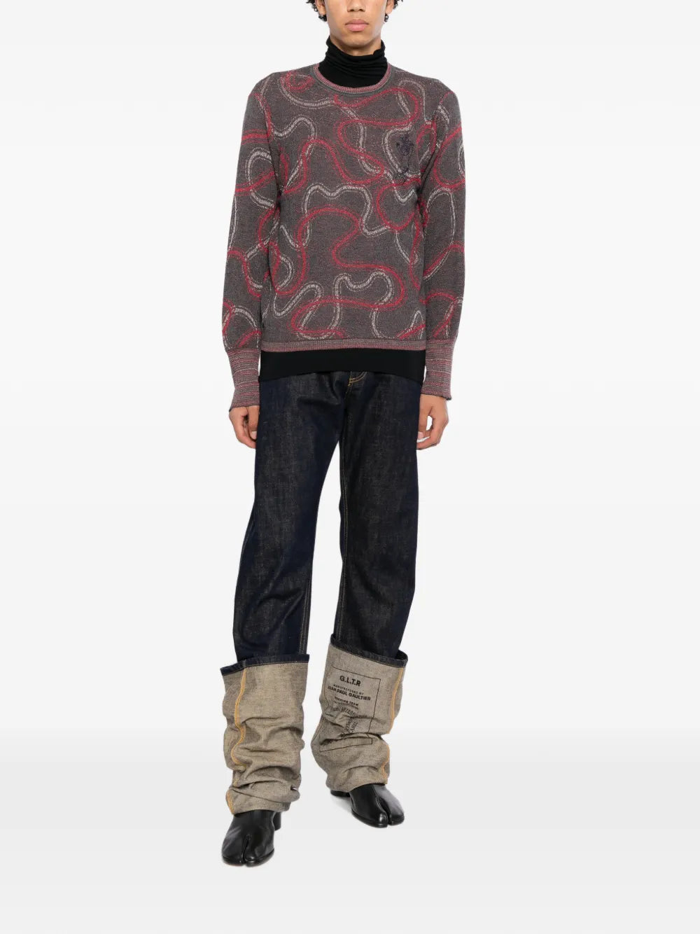 Orb-embroidered jumper 