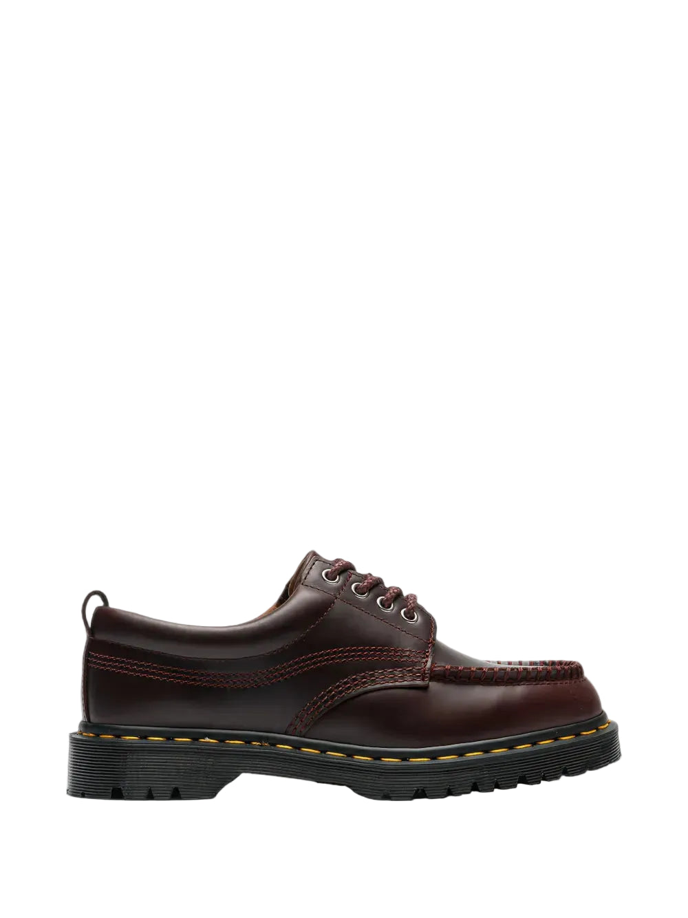 Lace-Up Leather Loafers