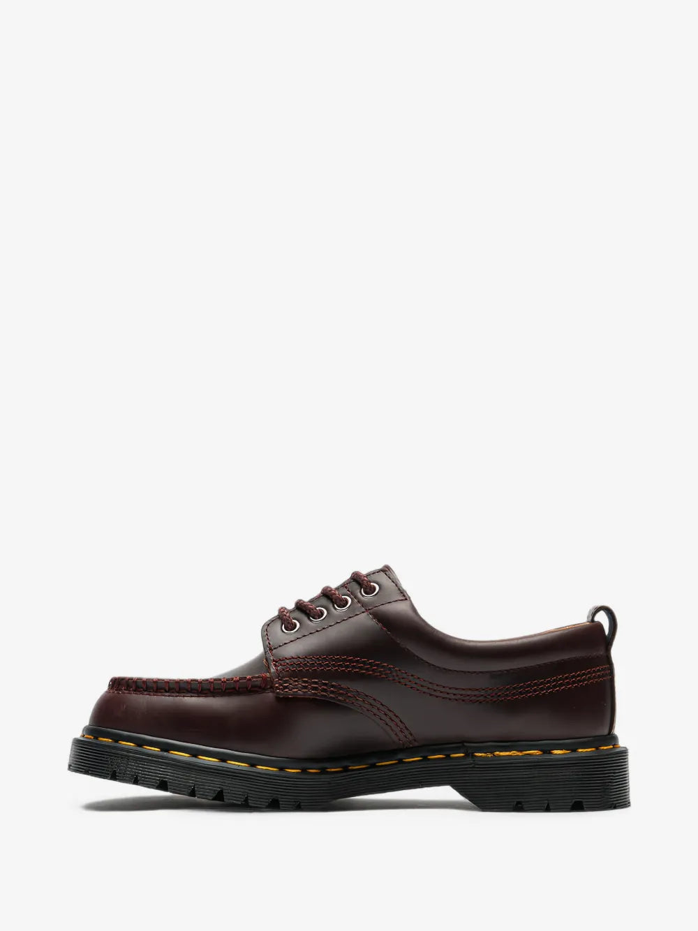 Lace-Up Leather Loafers