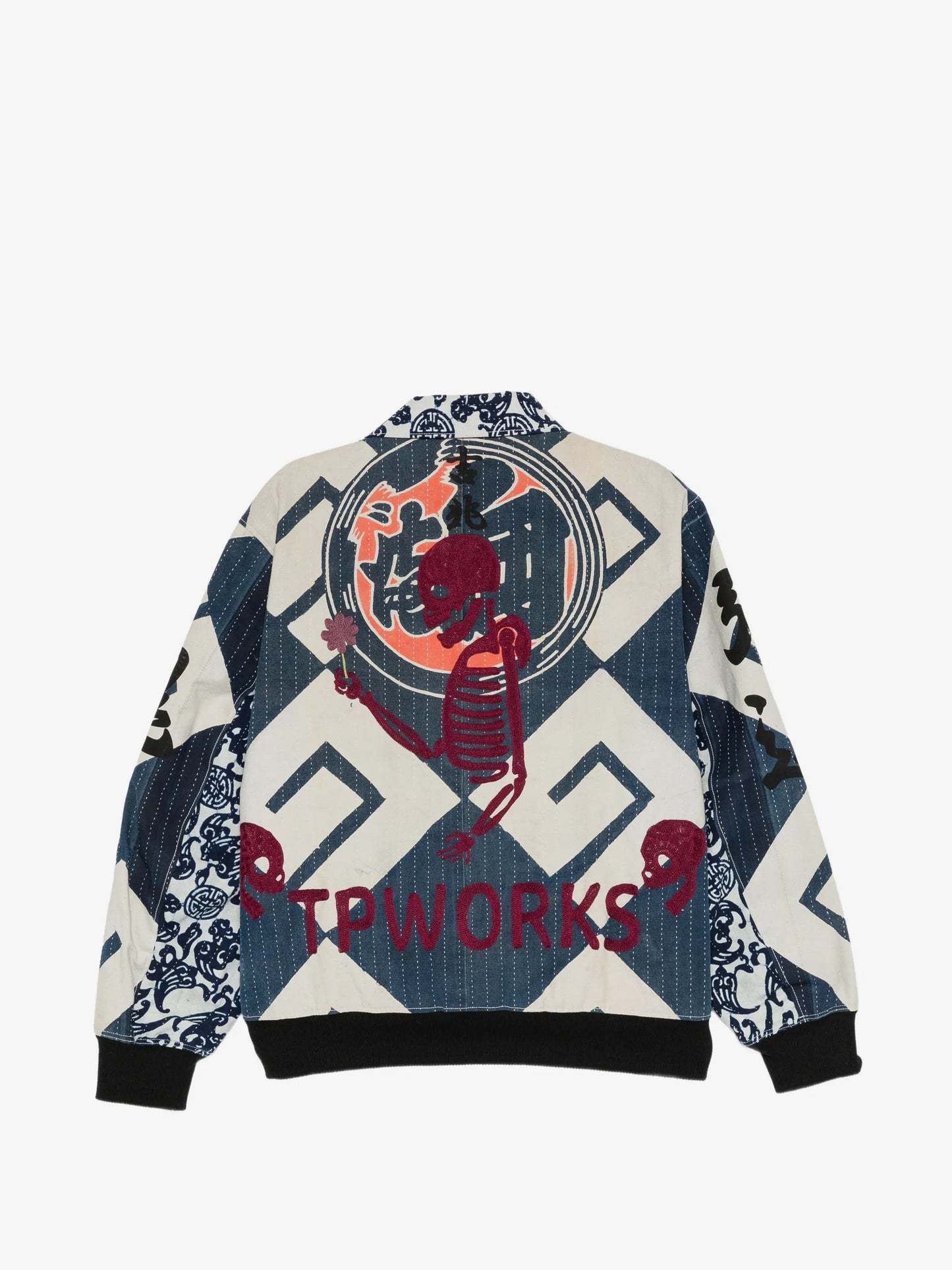 All-Over Graphic-Print Shirt Jacket