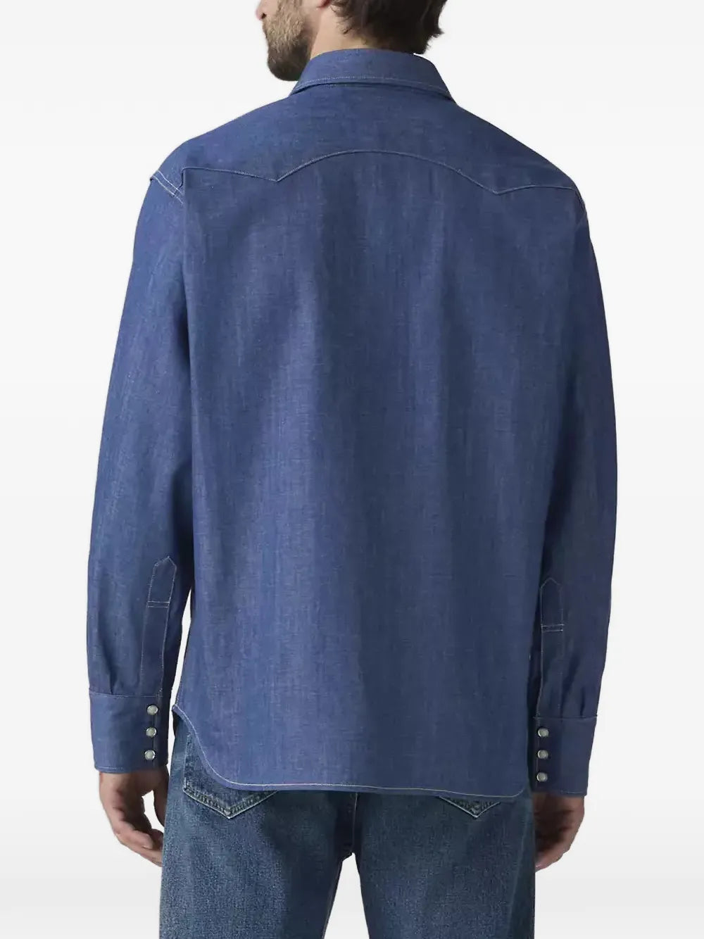 1955 Sawtooth western denim shirt