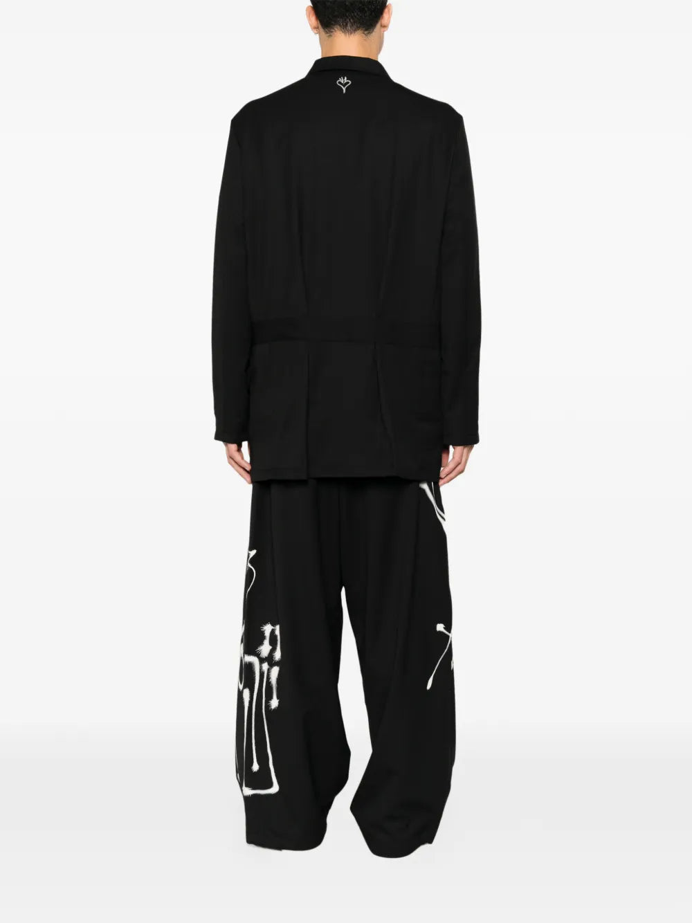 Chito City Graphic wool blazer
