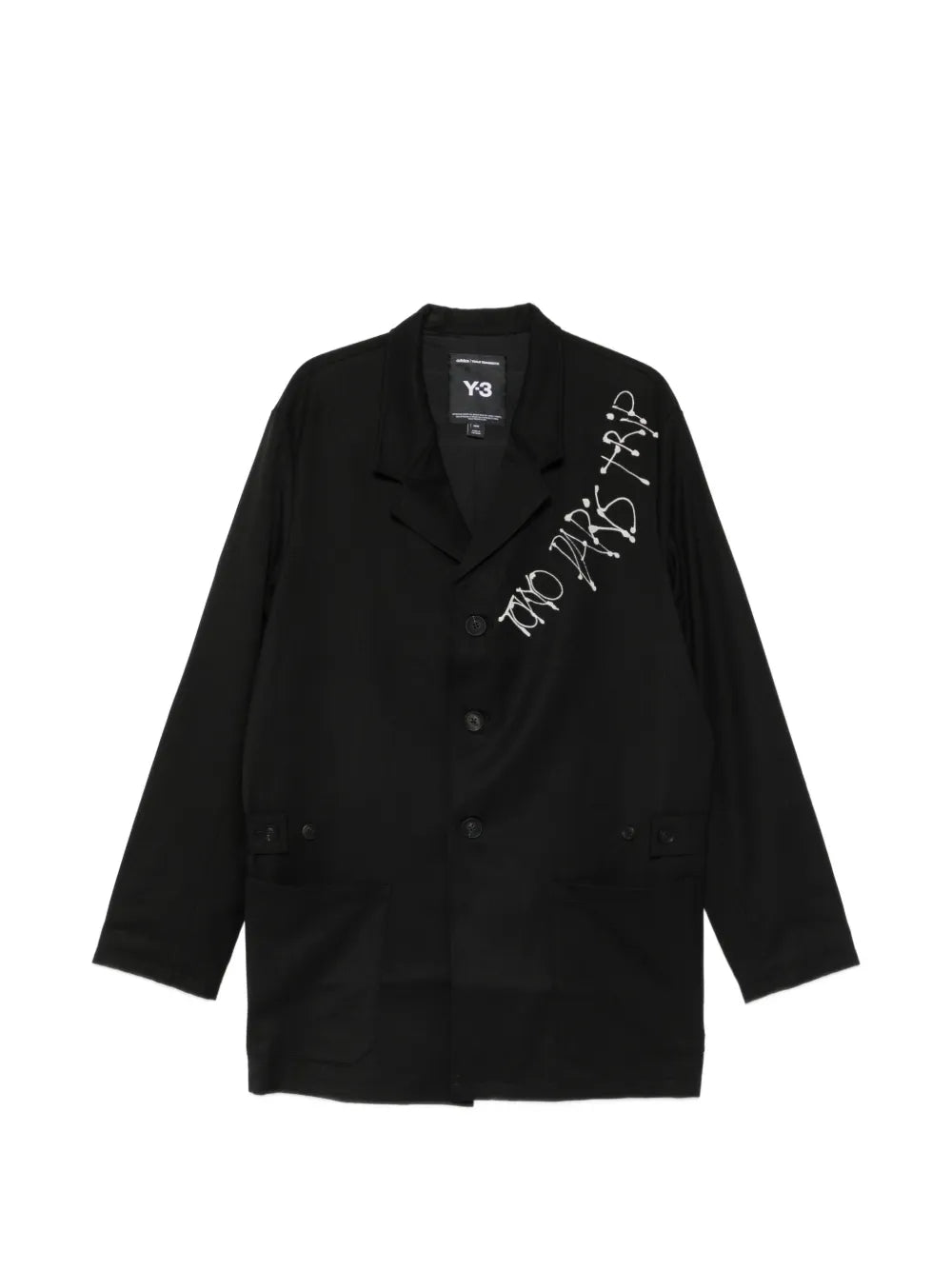 Chito City Graphic wool blazer