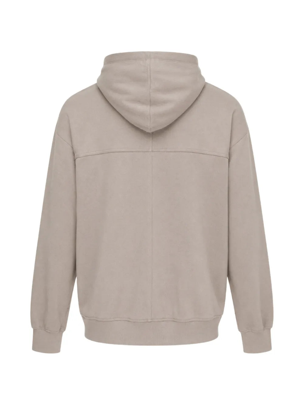 zip-up drawstring hoodie