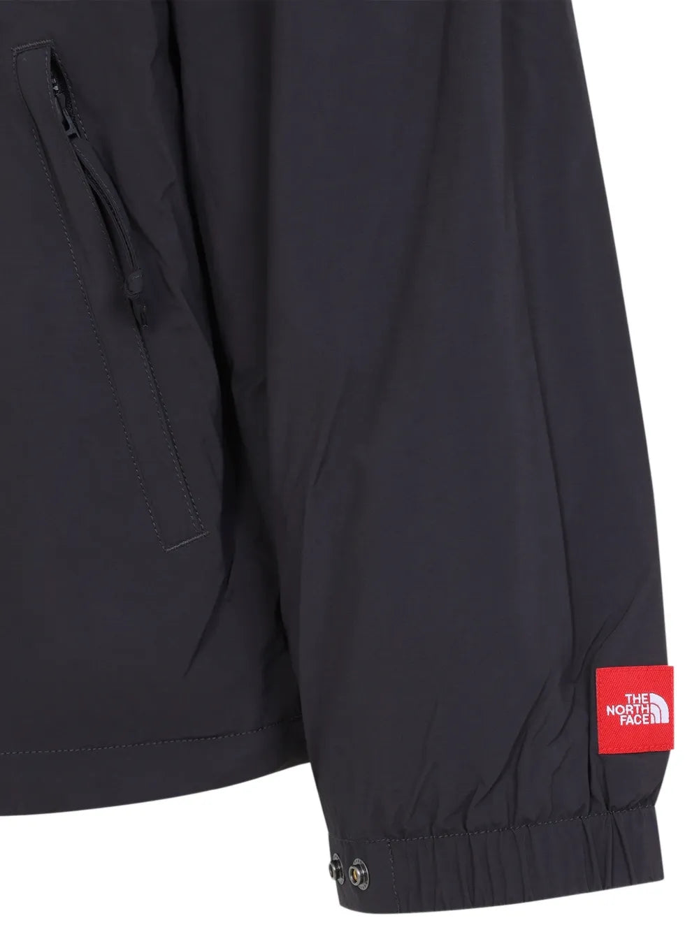 Red Box logo-patch jacket